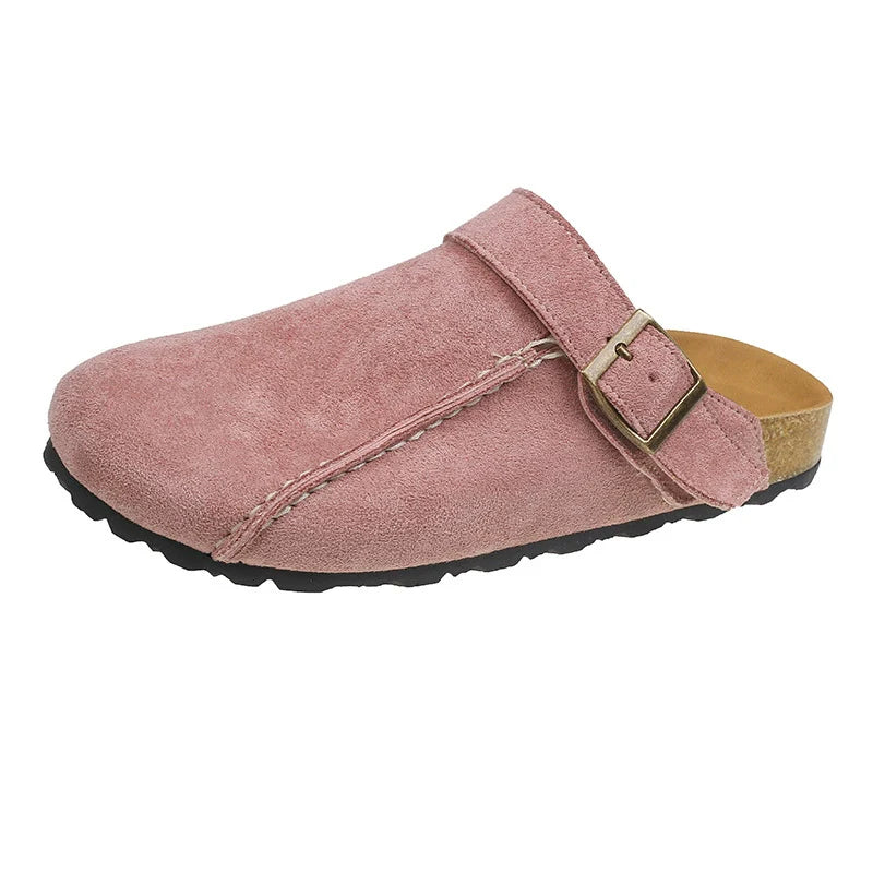 LUTRIO – PREMIUM SUEDE CONTOURED CLOGS