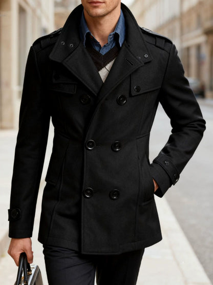 VALERON WOOL OVERCOAT