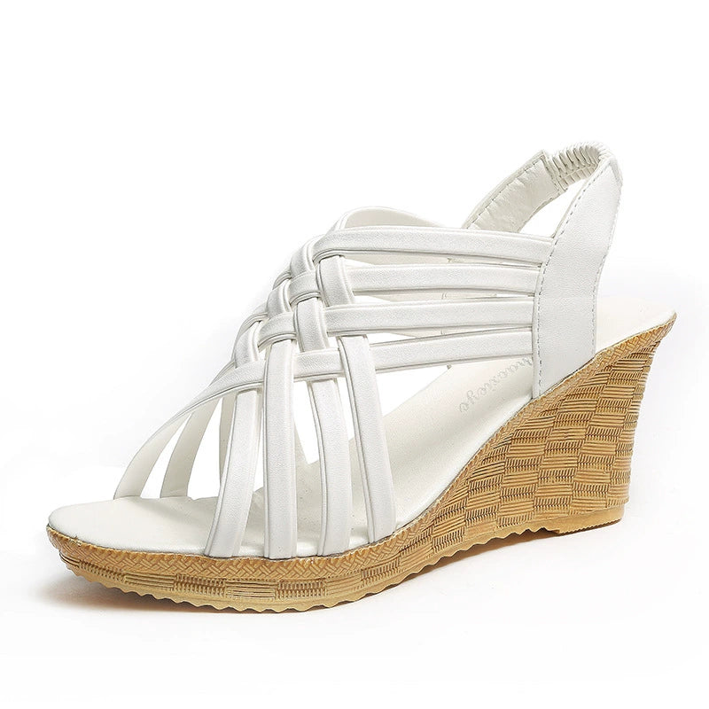 MILA PLATFORM WEDGE SANDALS