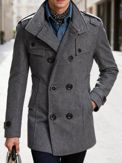 VALERON WOOL OVERCOAT