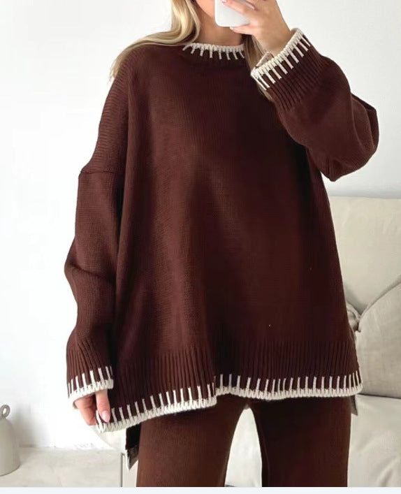 Knitted Two-piece Set