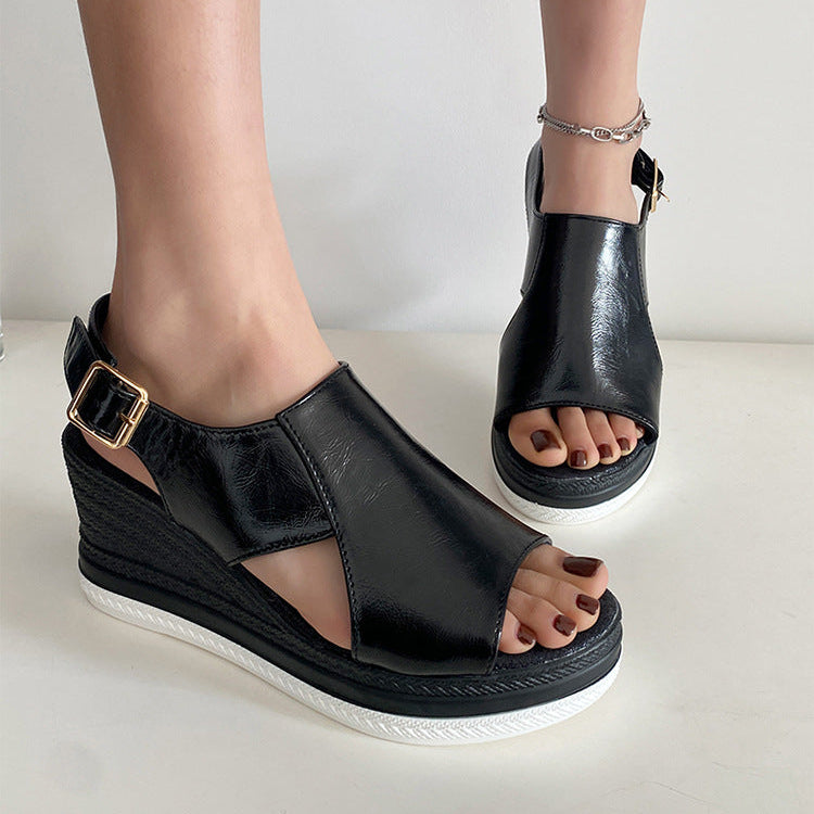 CLARA ORTHOPEDIC WEDGE SANDALS