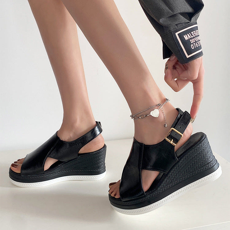 CLARA ORTHOPEDIC WEDGE SANDALS