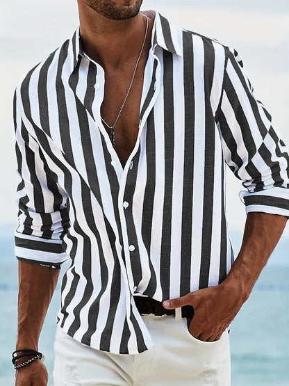 ZALENTA RIVIERA STRIPE SHIRT
