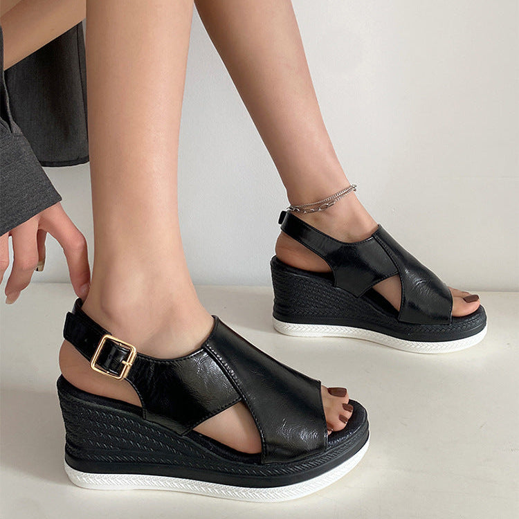 CLARA ORTHOPEDIC WEDGE SANDALS