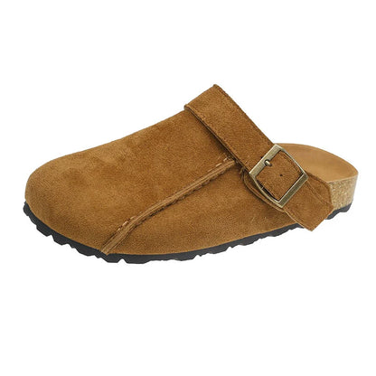 LUTRIO – PREMIUM SUEDE CONTOURED CLOGS