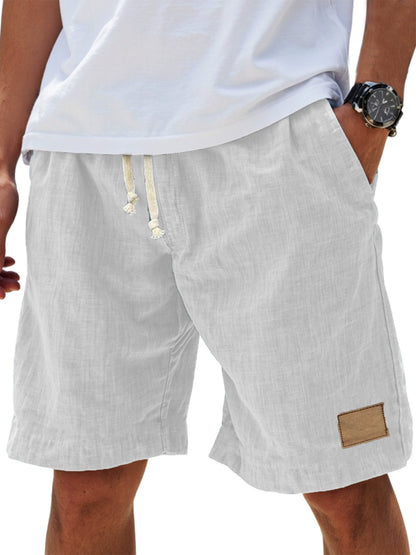HUDSON LINEN DRAWSTRING SHORTS