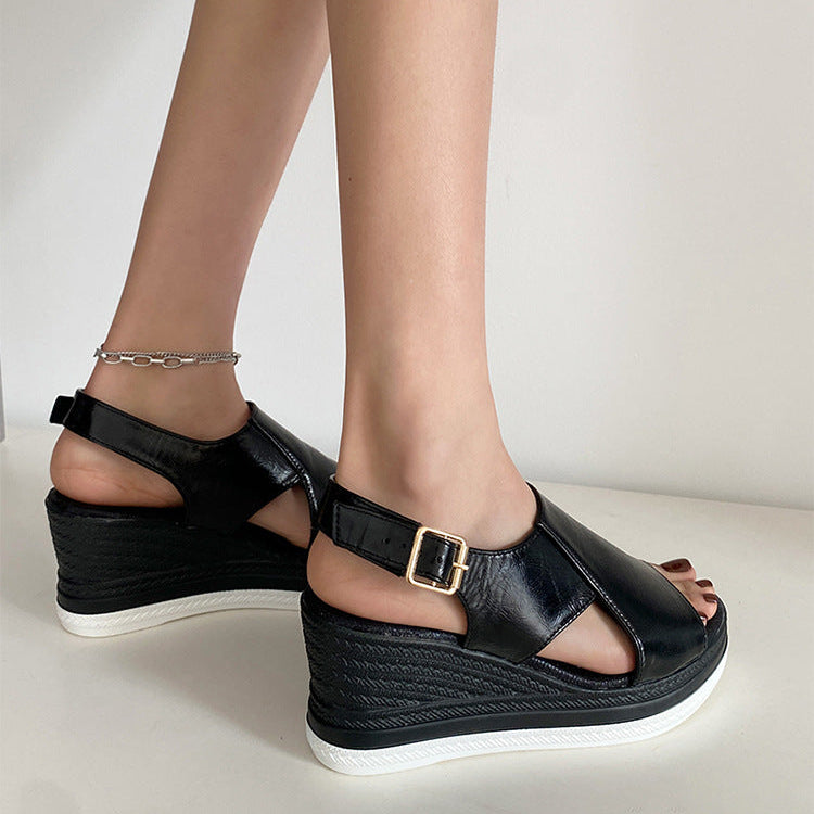 CLARA ORTHOPEDIC WEDGE SANDALS