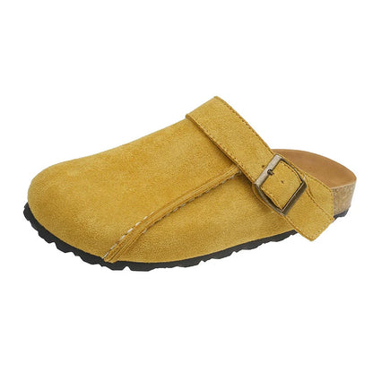 LUTRIO – PREMIUM SUEDE CONTOURED CLOGS
