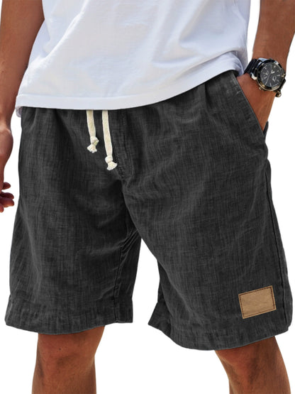 HUDSON LINEN DRAWSTRING SHORTS