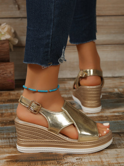 CLARA ORTHOPEDIC WEDGE SANDALS
