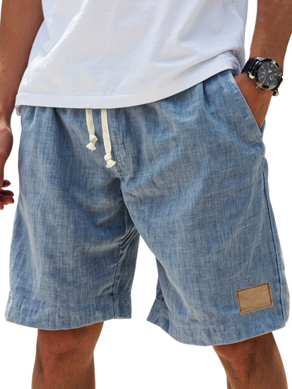 HUDSON LINEN DRAWSTRING SHORTS