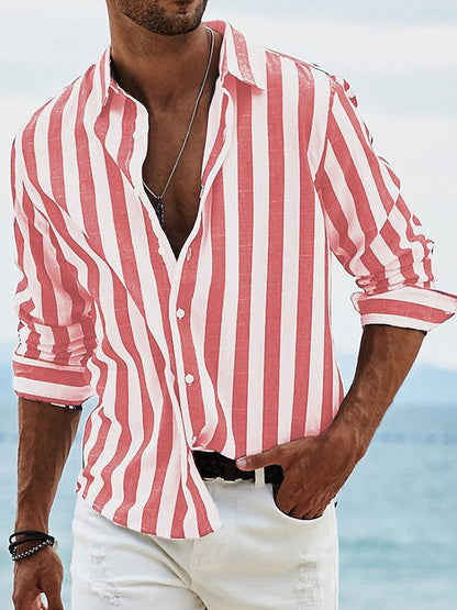 ZALENTA RIVIERA STRIPE SHIRT