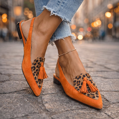 ELIZA TASSEL STRAP SANDALS