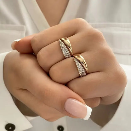 AURORA SPARKLING STONE RING