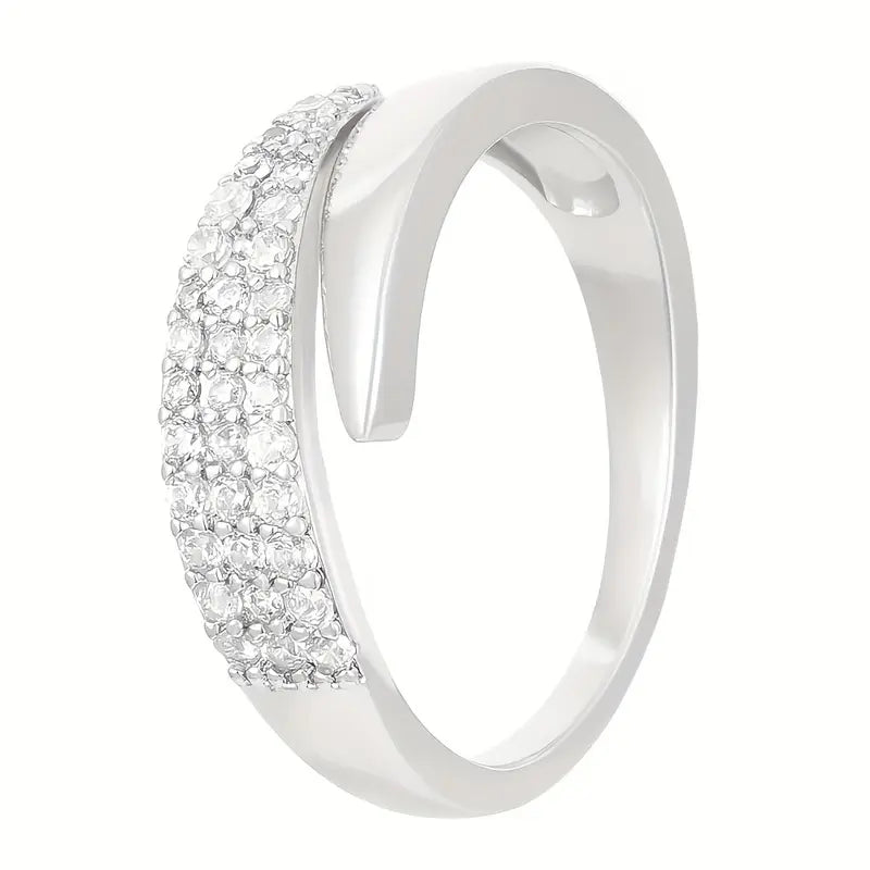 AURORA SPARKLING STONE RING