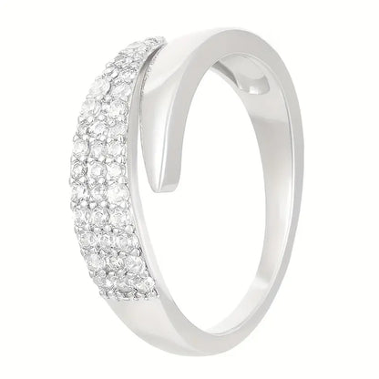 AURORA SPARKLING STONE RING