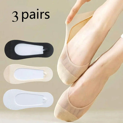 Invisible Comfort Socks — 3-Pack