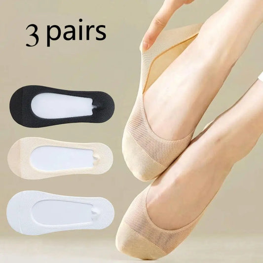 Invisible Comfort Socks — 3-Pack