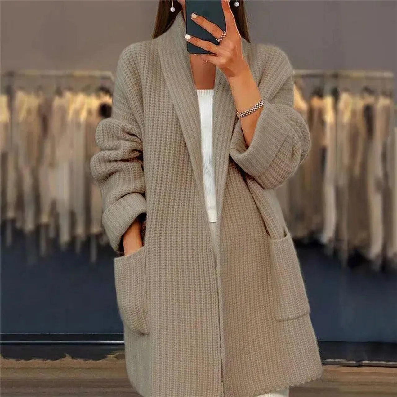 AMELIA SOFT KNIT CARDIGAN