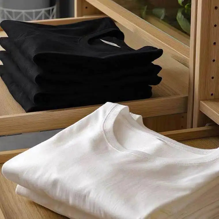 Mason Essential Tee 2-Pack — Black & White