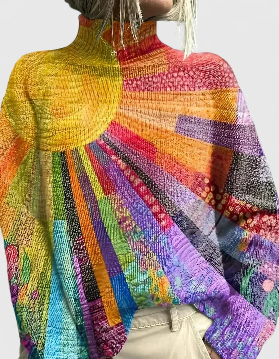 Clara Artful Roll-Neck Sweater