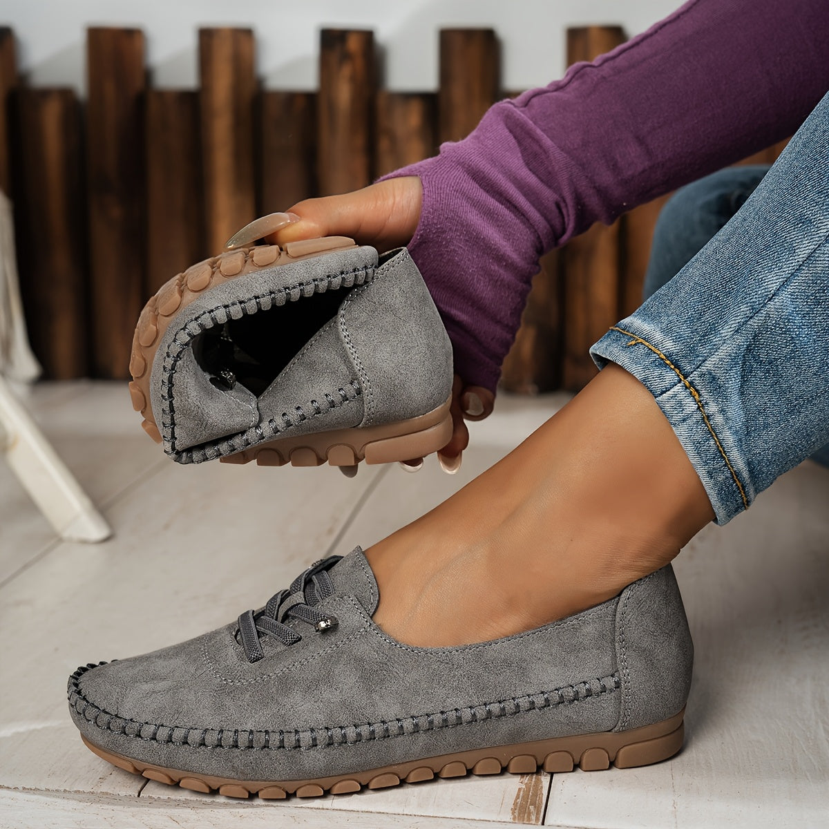 Eliane Soft Loafers for Sensitive Feet