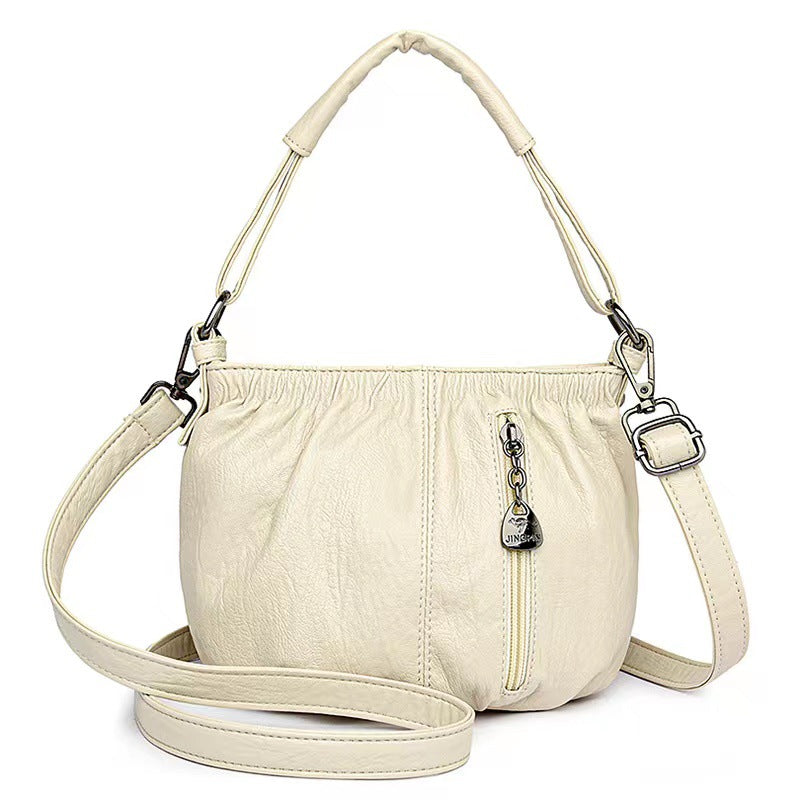 Sofia Leather Bucket Bag