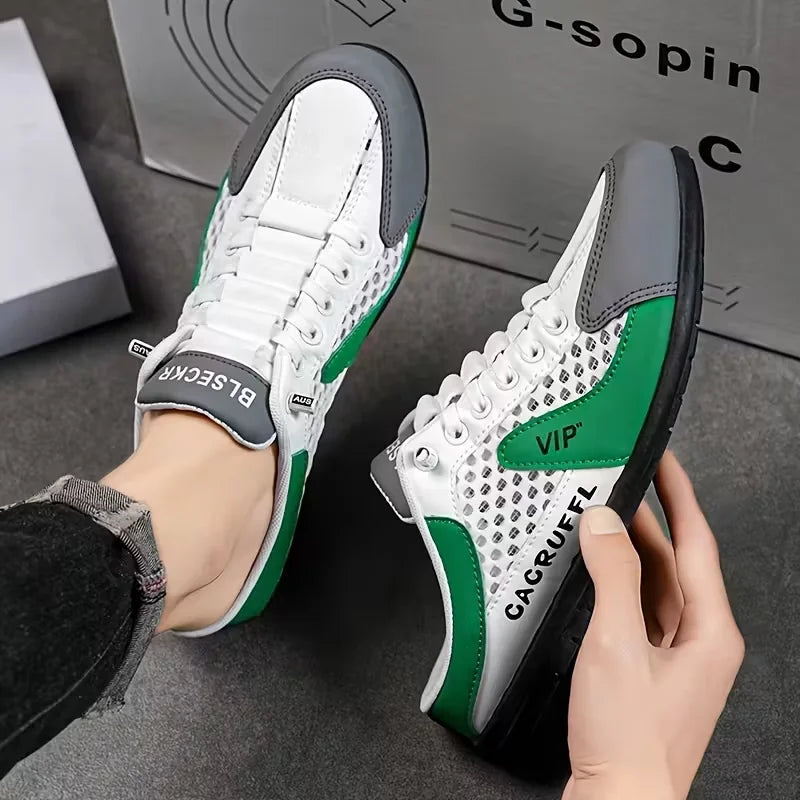 AEROWALK – BREATHABLE SLIP‑ON CASUAL TRAINERS