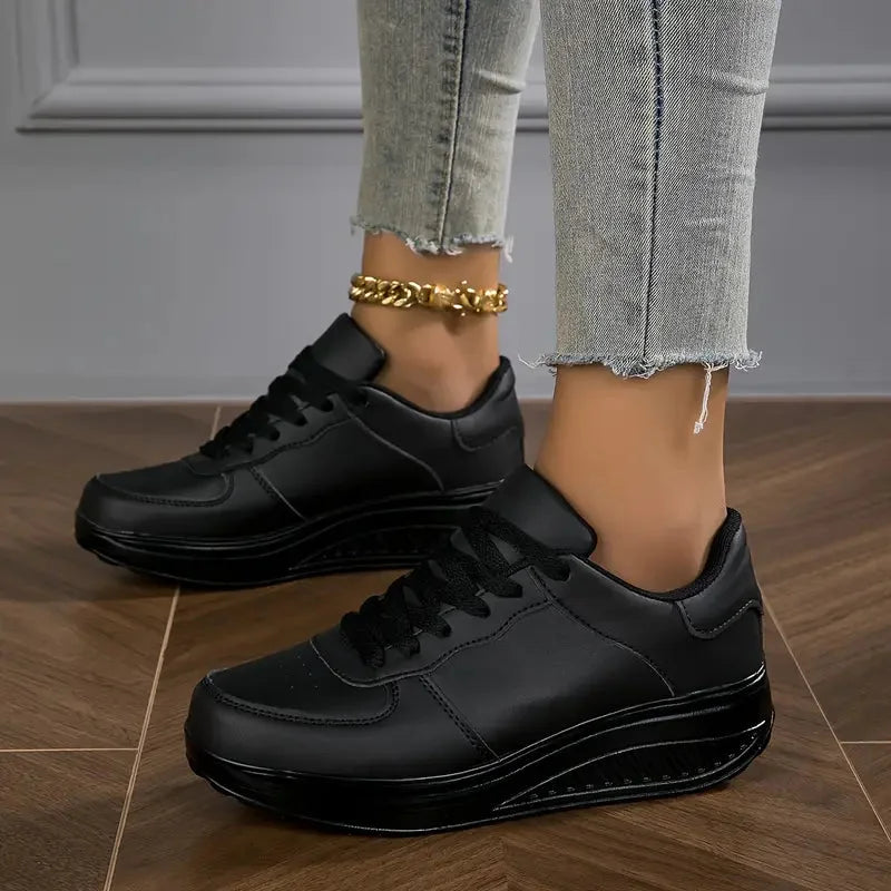 ZENARA ORTHOPEDIC PLATFORM SNEAKERS