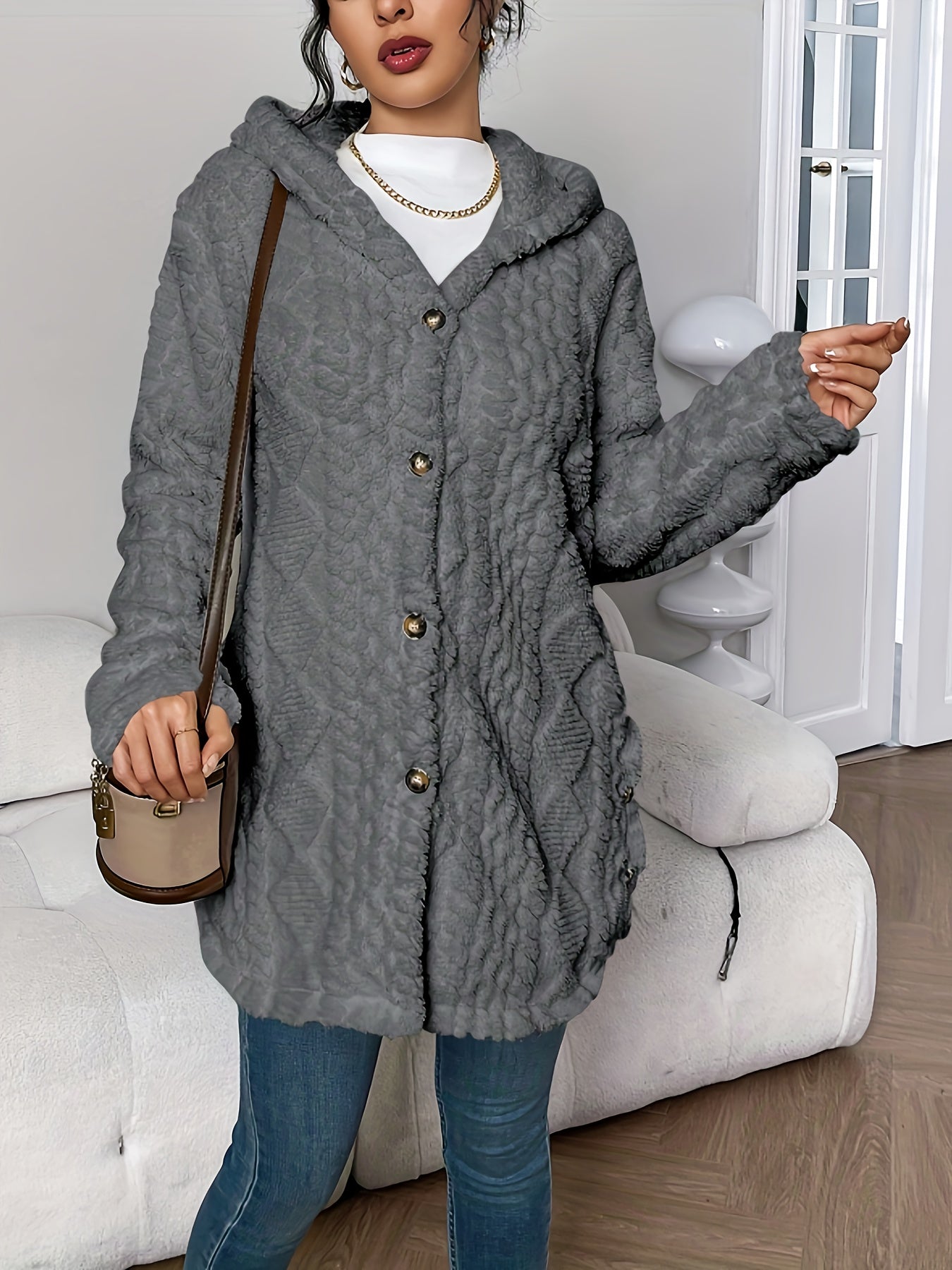 Sorella Cozy Fleece Cardigan