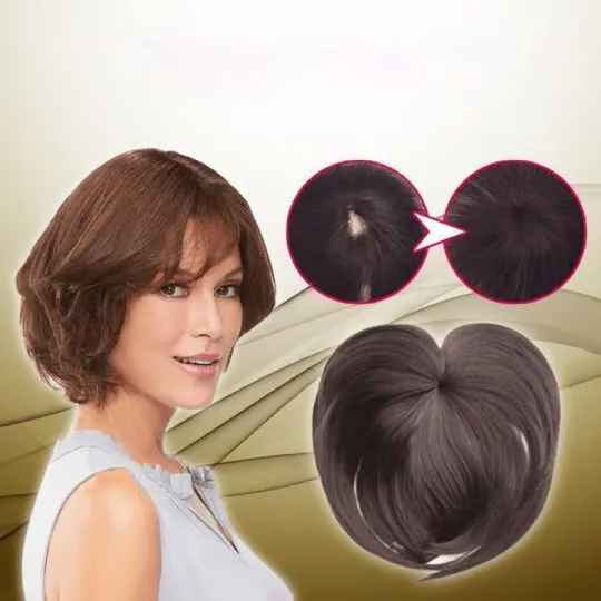 Women’s Breathable Clip-On Hair Tie Topper