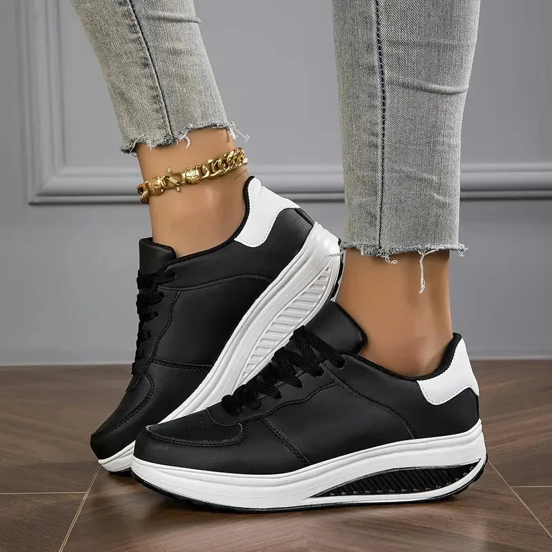 ZENARA ORTHOPEDIC PLATFORM SNEAKERS