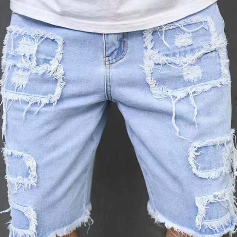 BECKETT DISTRESSED DENIM SHORTS