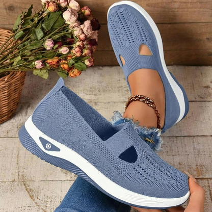 LYVENA BREATHABLE KNIT COMFORT SNEAKERS