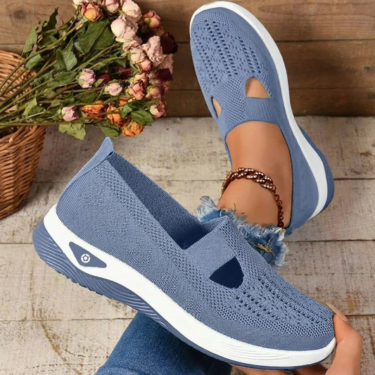 LYVENA BREATHABLE KNIT COMFORT SNEAKERS
