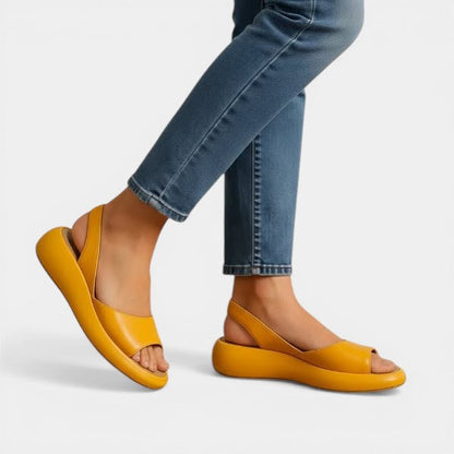 GLENDA - ORTHOPEDIC SLIP-ON OPEN TOE SANDALS