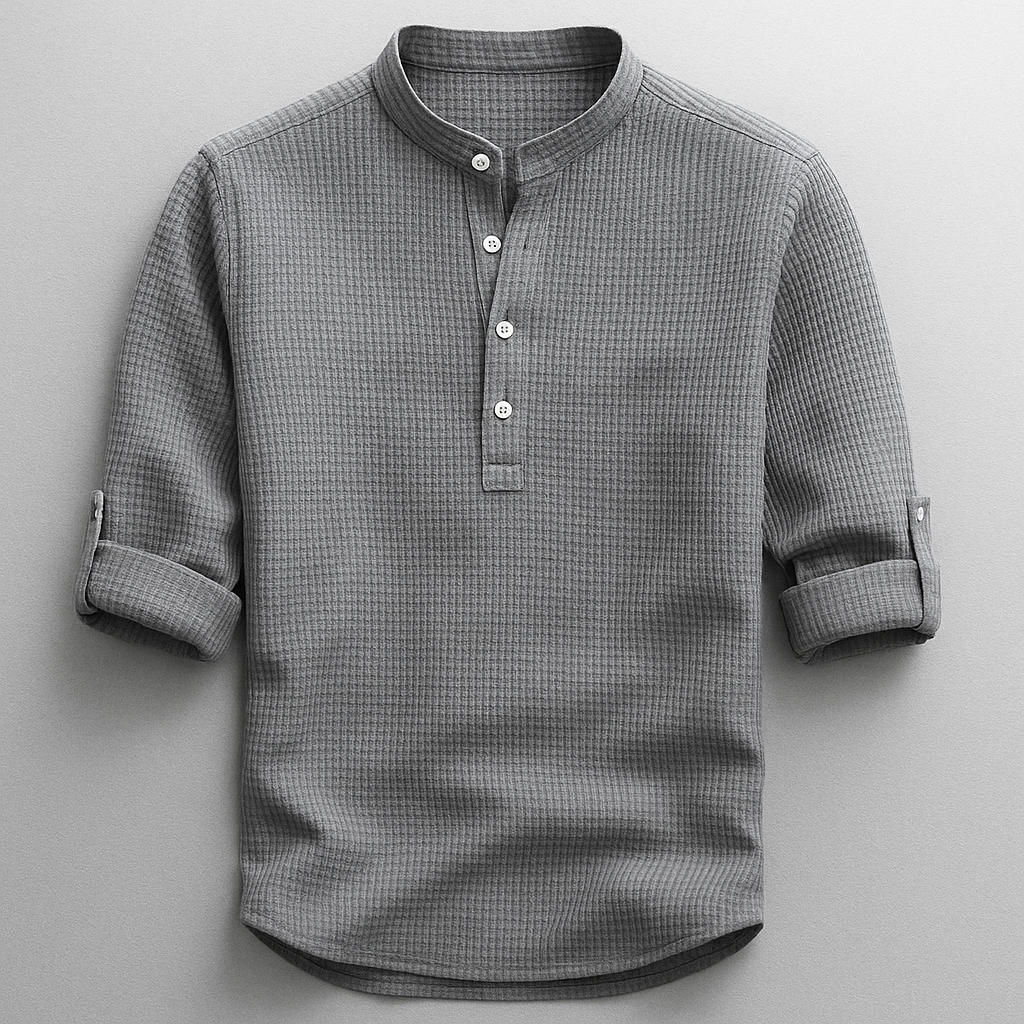 VARENO HENLEY SHIRT