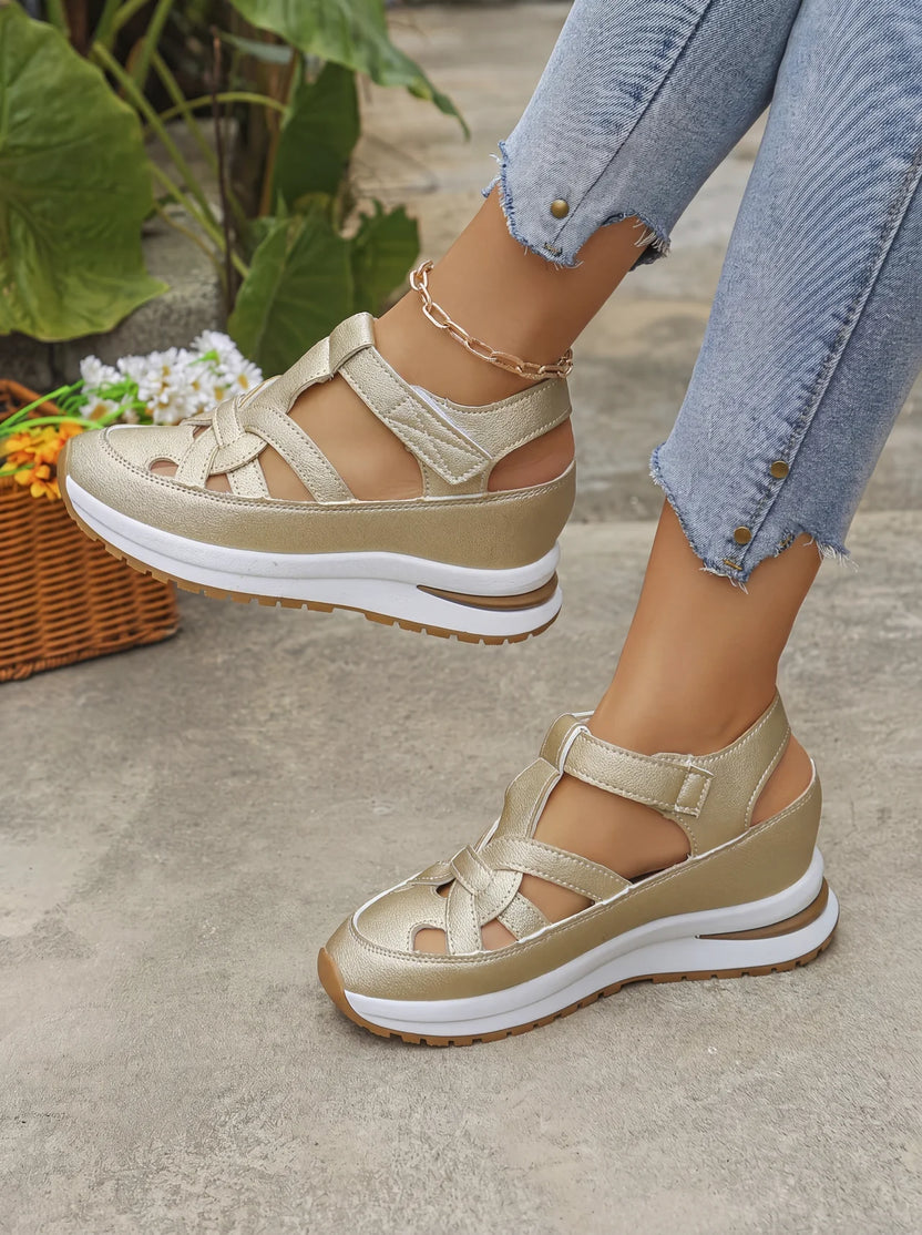 ZARELIA WEDGE SANDALS