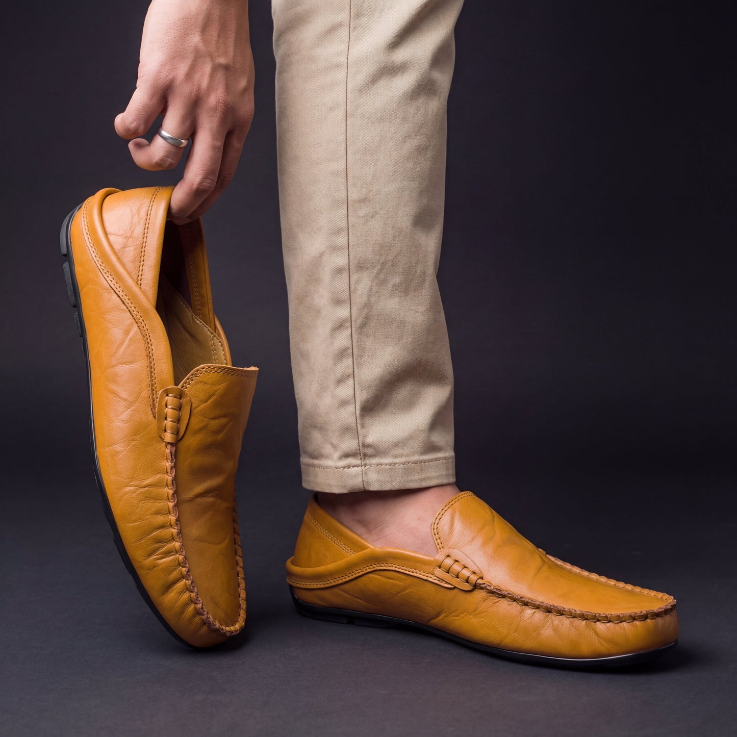 JORIN LEATHER LOAFERS