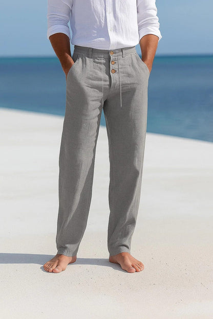 JULIAN LINEN TROUSERS
