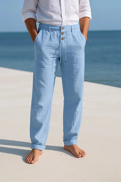 JULIAN LINEN TROUSERS