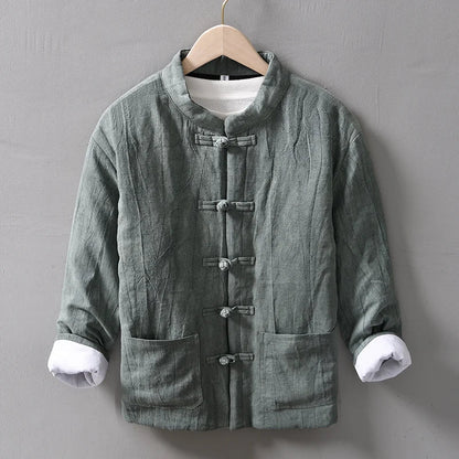 Men’s Premium Thick Winter Linen Coat