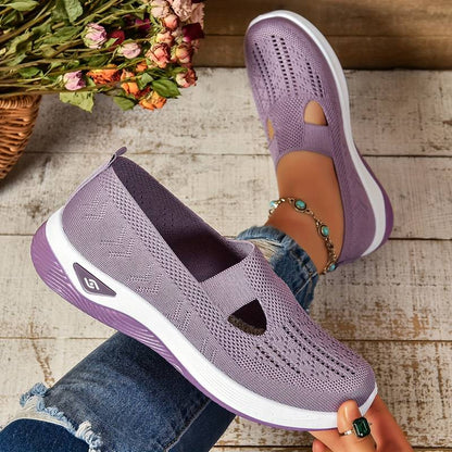 LYVENA BREATHABLE KNIT COMFORT SNEAKERS