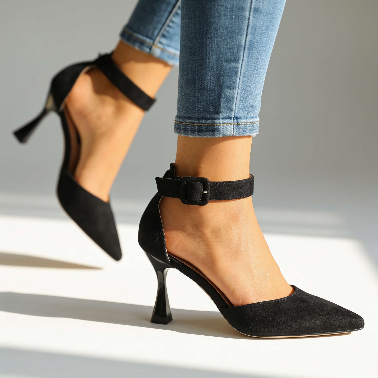 MADISON BUCKLE HEELS
