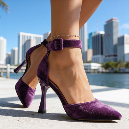 MADISON BUCKLE HEELS