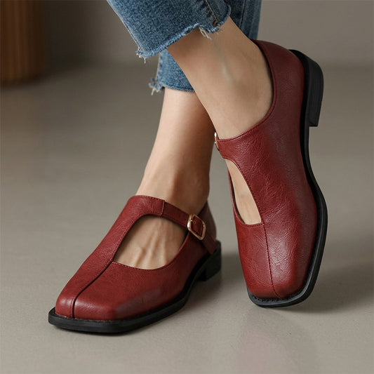 Elspeth Timeless T-Strap Flats