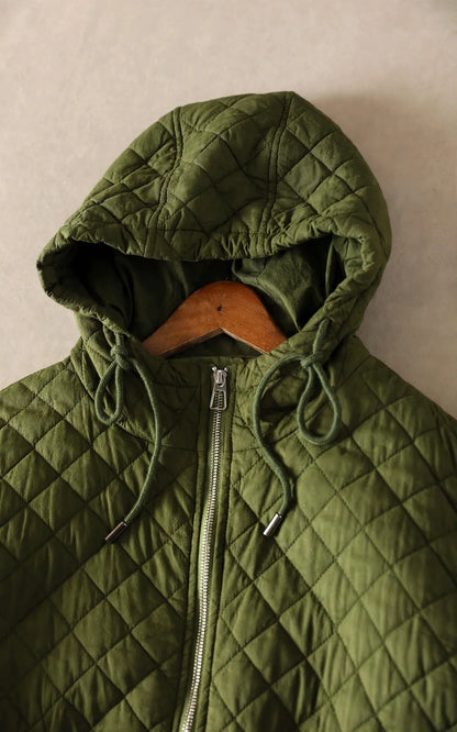 Arlo Quilted Hooded Jacket