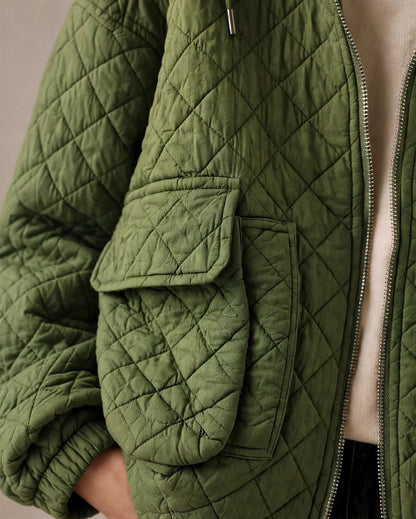 Arlo Quilted Hooded Jacket