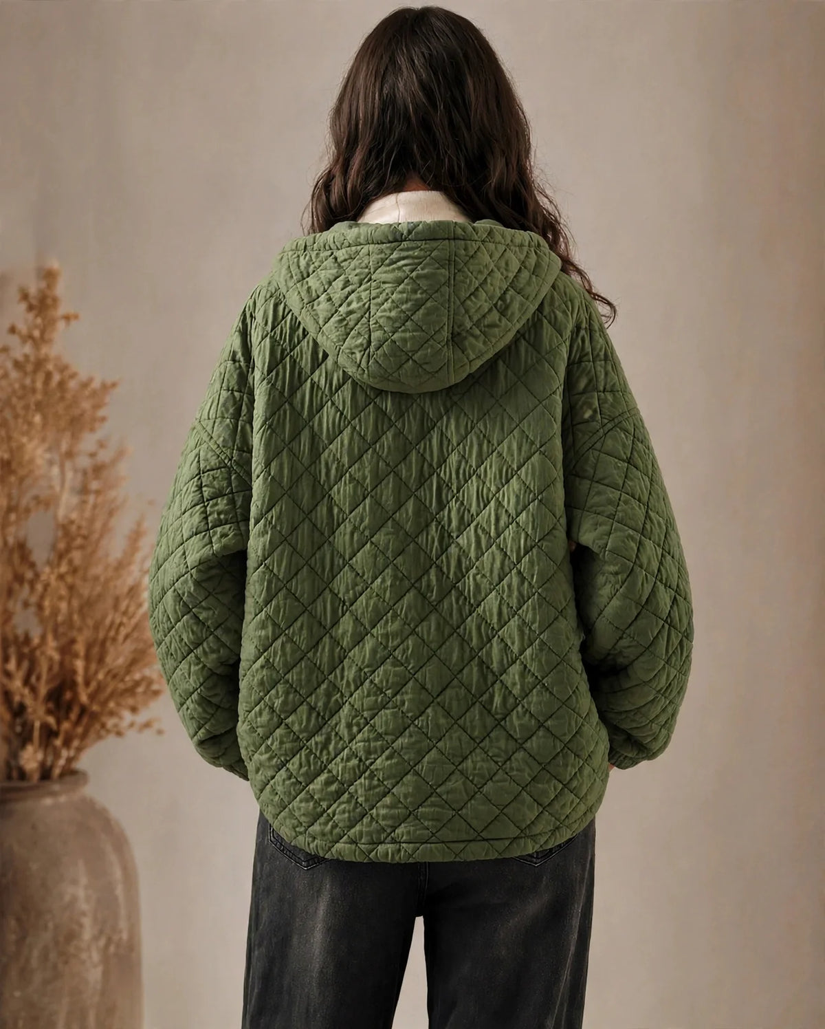 Arlo Quilted Hooded Jacket